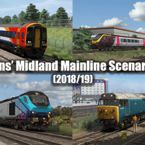 Just Trains' Midland Mainline Scenario Pack 1 (2018/19)