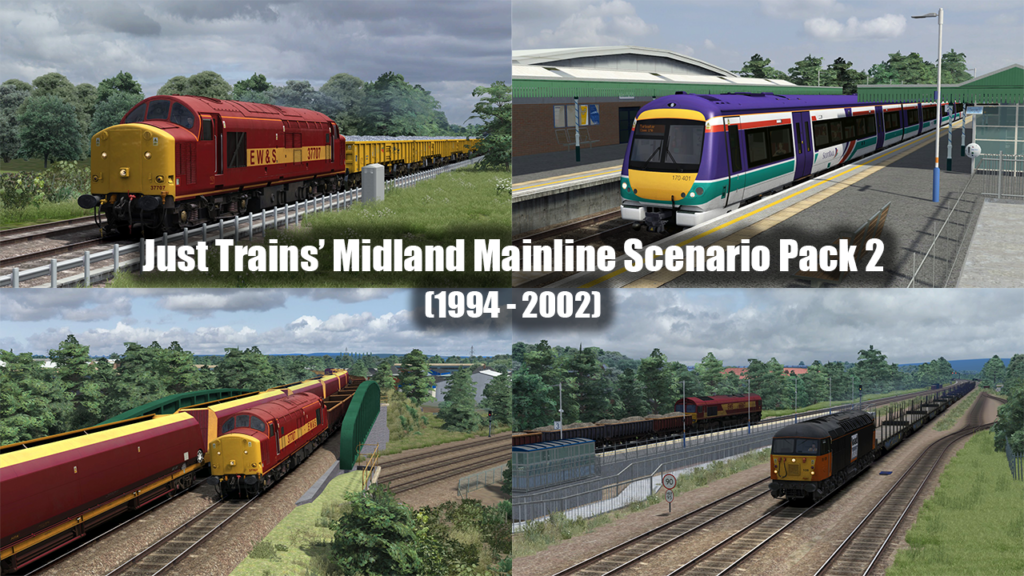 Just Trains' Midland Mainline Scenario Pack 2 (1994 - 2002)